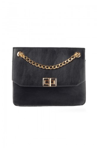 Women´s Cross Shoulder Bag Black 4009-01