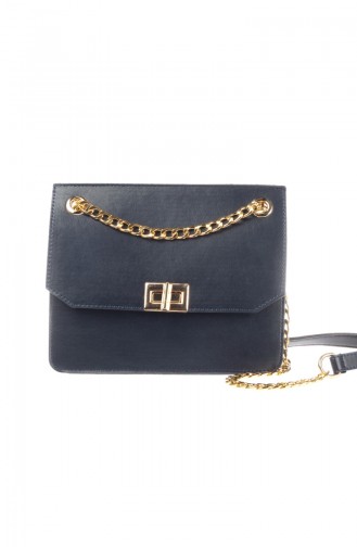 Women´s Cross Shoulder Bag Navy blue 4009-02