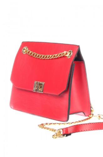 Women´s Cross Shoulder Bag Red 4009-06