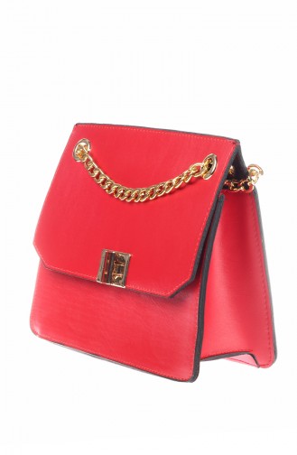 Women´s Cross Shoulder Bag Red 4009-06