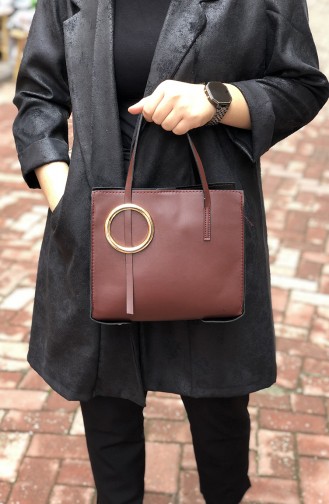 Women´s Shoulder Bag Bordeaux 09-07