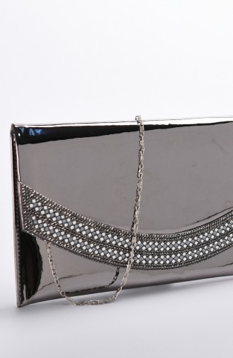 Women´s Mirror Evening Bag Platinum 0348-01