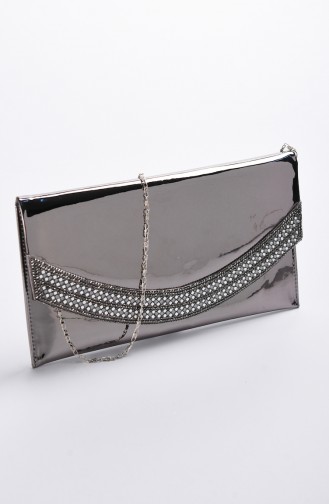 Women´s Mirror Evening Bag Platinum 0348-01