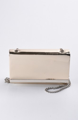 Women´s Mirror Evening Bag Gold Color 0506-01