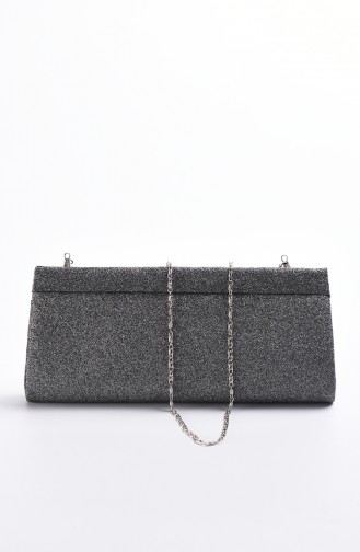 Women´s Sand Silvery Evening Bag Platinum 0508-04