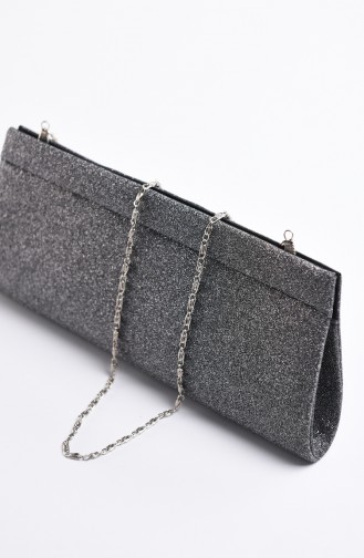 Sac de Soirée Pour Femme 0508-04 Platine 0508-04