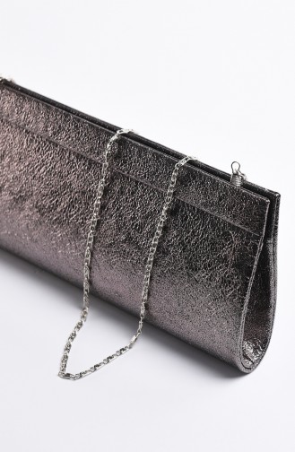 Sac de Soirée Pour Femme 0508-05 Platine 0508-05