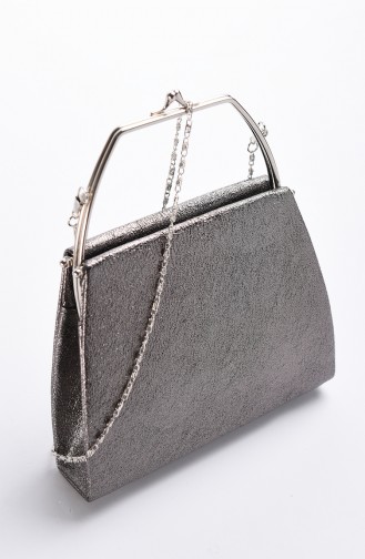 Women Crystal Evening Bag Platin 0509-04