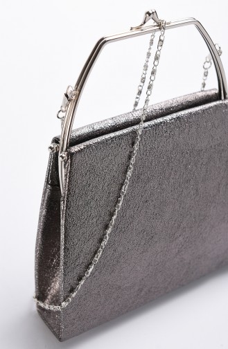 Women Crystal Evening Bag Platin 0509-04