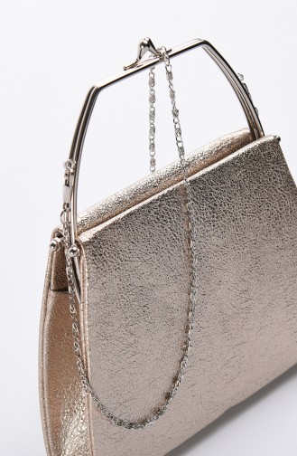 Sac de Soirée Pour Femme 0509-05 Or 0509-05