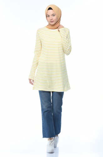 Basic Tunik 2710-27 Sarı