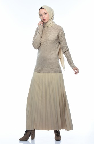 Tricot Sweater Mink 8021-08