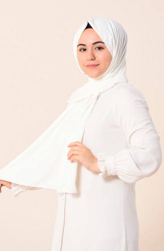 Medina Silk Shawl Ecru 2380-12