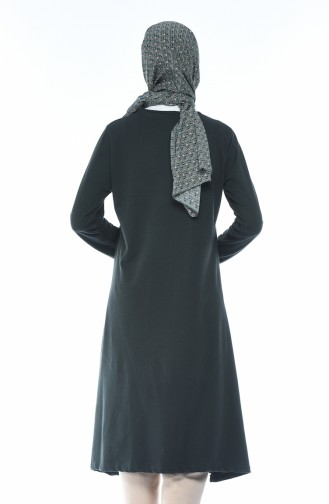 Uzun Tunik 7895-20 Füme