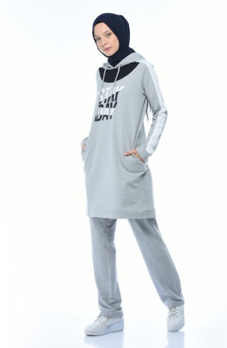 Gray Tracksuit 7014-04