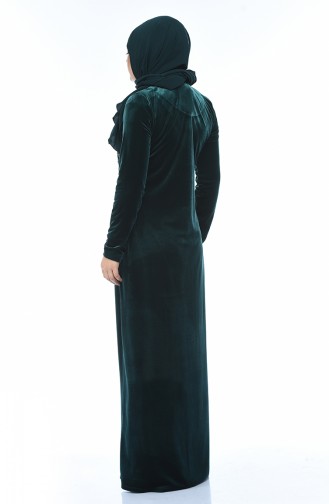 Emerald Green Abaya 1915-02