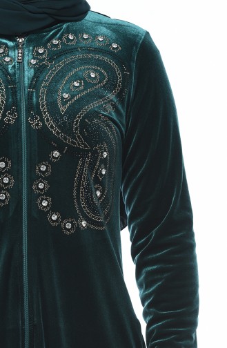 Abayas Vert emeraude 1915-02