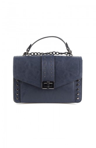 Women´s Cross Shoulder Bag Navy blue 4008-02