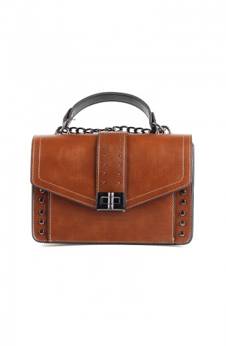 Women´s Cross Shoulder Bag Brown Tobacco 4008-04