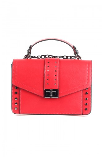 Women´s Cross Shoulder Bag Red 4008-06