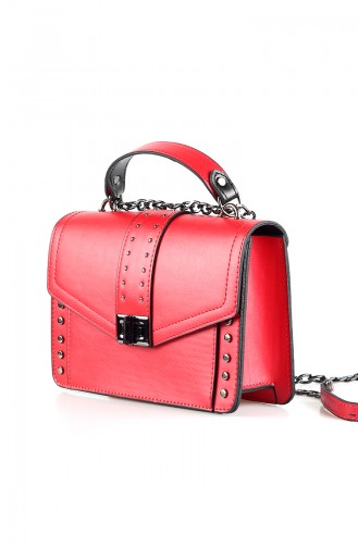 Women´s Cross Shoulder Bag Red 4008-06