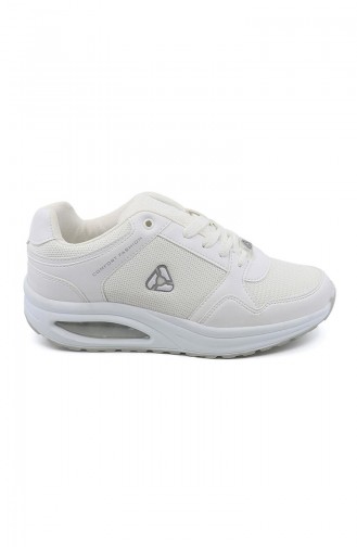 White Sport Shoes 3207Y-01