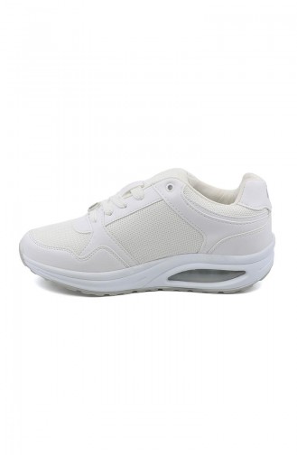 White Sport Shoes 3207Y-01