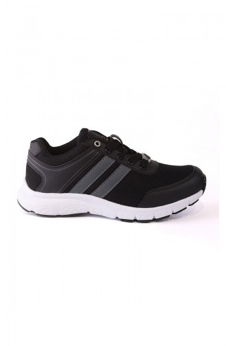 Black Sport Shoes 4240Y-01