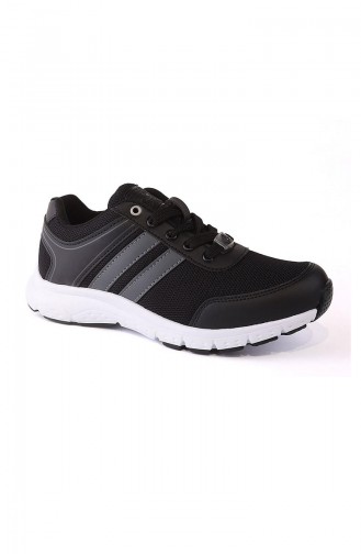 Black Sport Shoes 4240Y-01