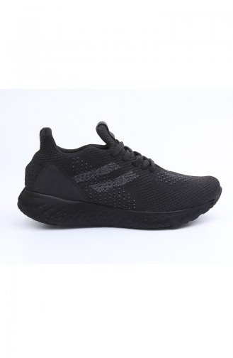 Letoon Bayan Spor Ayakkabı 4850-07 Siyah Siyah