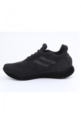 Letoon Bayan Spor Ayakkabı 4850-07 Siyah Siyah