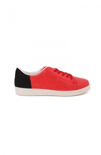 Letoon Bayan Spor Ayakkabı STI01-02 Kırmızı