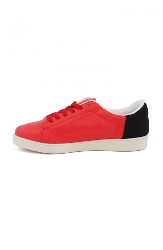 Letoon Bayan Spor Ayakkabı STI01-02 Kırmızı