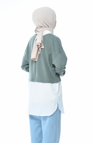 Moldy Green Sweatshirt 0756-02