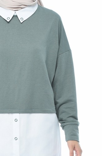 Moldy Green Sweatshirt 0756-02