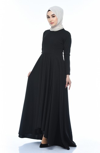 A Pleated Dress Black 1955-02