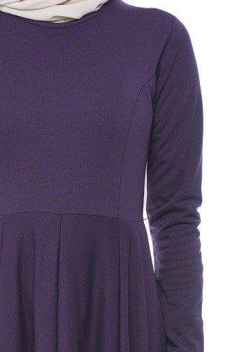 A Pleated Dress Purple 1955-03