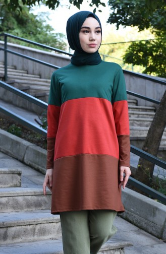 Emerald Green Tunics 8072-02