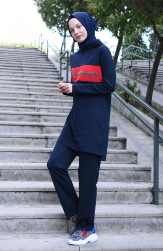 Navy Blue Trainingspak 3038-01