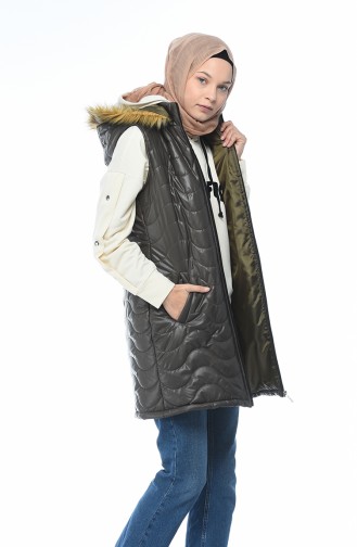 Gilet Sans Manches Khaki 2003-02