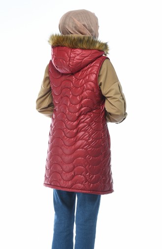 Claret red Gilet 2003-04