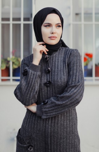 Anthracite Cardigans 35878A-02