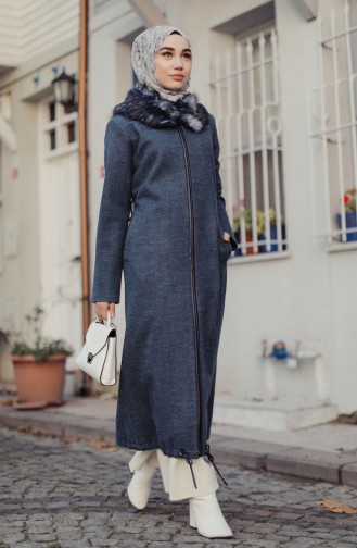 Indigo Coat 35847-01