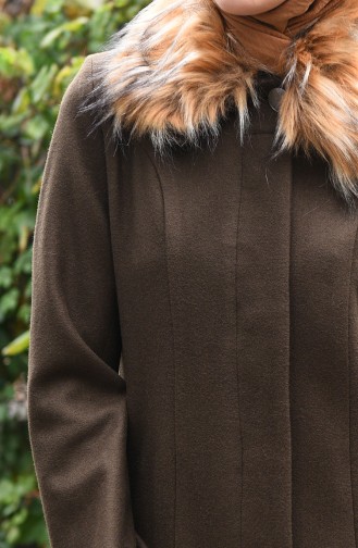 Fur Filt Coat Khaki 35850-03