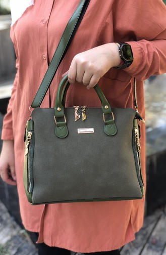 Green Shoulder Bags 07-04