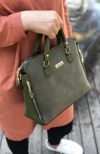 Green Shoulder Bags 07-04