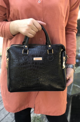 Black Shoulder Bag 07-06