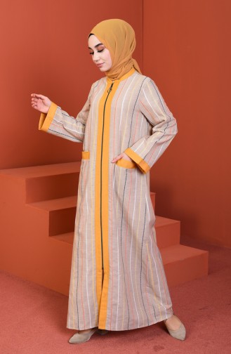 Beige Abayas 4501-01