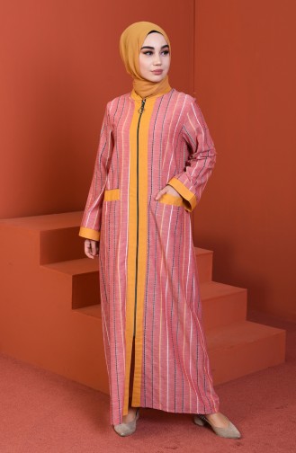 Brick Red Abaya 4501-04