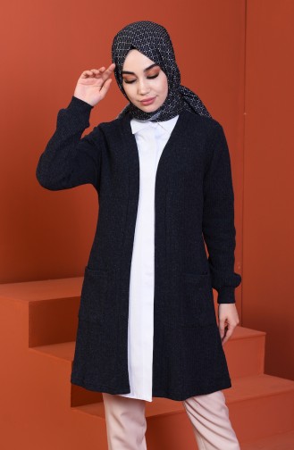 Tricot Cardigan Navy blue 1301-05